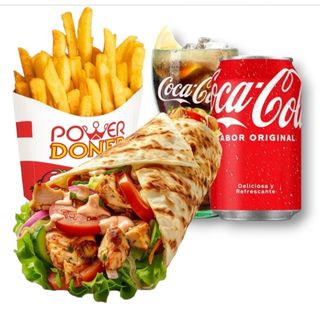 Menú Duram kebab+Patata+Bebida 