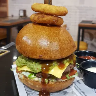 Guacamole Burger avec Frites