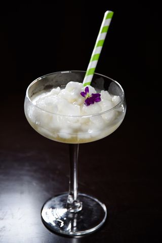 Helado De Limón Con Tequila