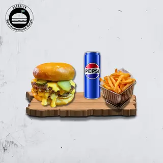 Combo Cheese Burger M