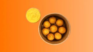 .KULKI serowe + dip serowy