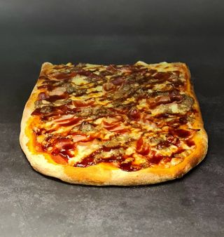 Pizza Barbacoa (1/4 Metro)
