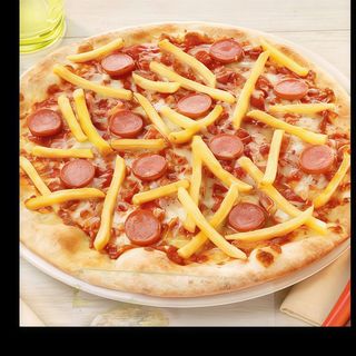 Pizza wurstel