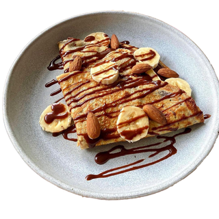 Crepes Banana Y Salsa A Elección + 1 Zumo Saludable
