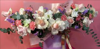 Композиция из голландских роз (15 шт.)