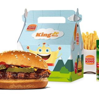 Hamburger King JR. Menu