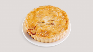 Пирог с курицей и грибами