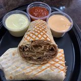 Kebab Tortilla na cienkim cieście samo mięso mały