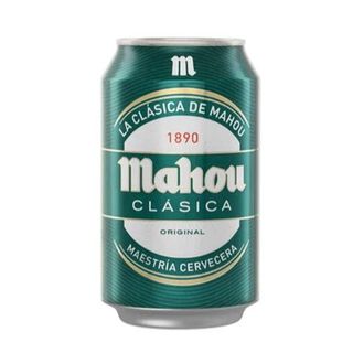 Cerveza Mahou clásica Lata 33cl.