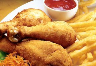 Muslo De Pollo Frito Y Empanado (4 Uds.)