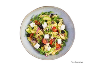 ensalada tropical de pasta