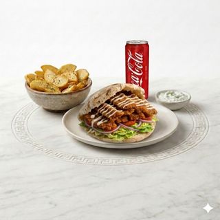  MENU PITA POULET CRISPY 