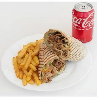 Menú durum kebab