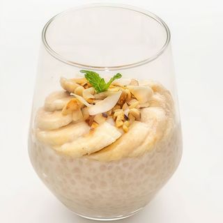 Coconut Tapioca Pearl Pudding