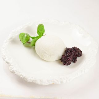 mochi daifuku de judia roja
