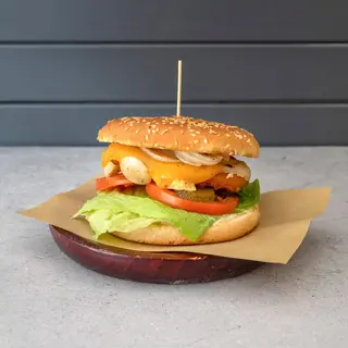 Hamburguesa de Pollo Crujiente