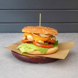 Hamburguesa de Pollo Crujiente