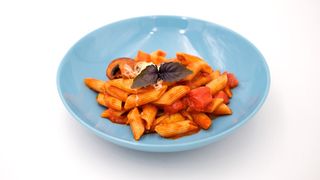 Макароны Пенне с овощами 