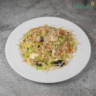 111. Ориз със зеленчуци и яйца (700г)