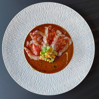 Carpaccio amaebi imperiali