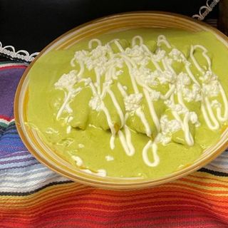 Enchiladas verdes 3 uds.
