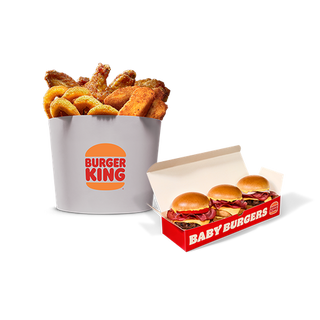 Cubos Mixtos + Baby Burgers