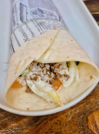 Beef shawarma