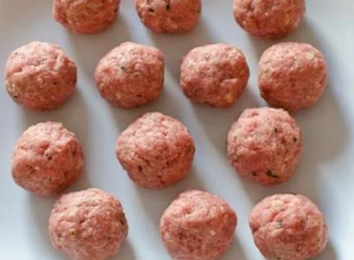 Polpette trita 15 pezzi