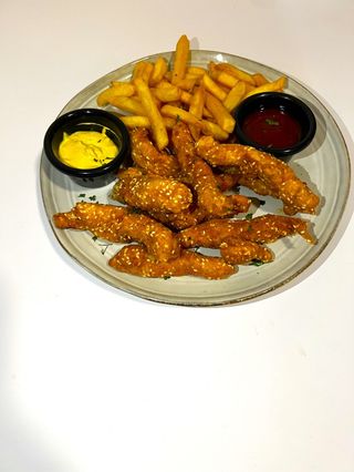 Pohovani pileći štapići