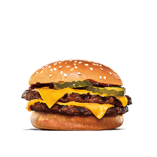 Doble Cheeseburger Bbq