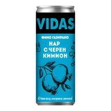 Газирана напитка Vidas Нар с черен кимион, 250 мл