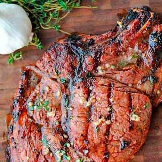 Bife da Vazia de Novilho na Brasa