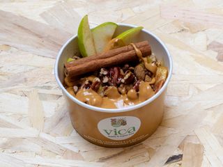 Porridge apple cinnamon