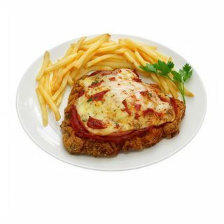 Pechuga De Pollo Empanada A La Napolitana