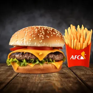 Smash Burger + Frites