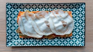 Cicoria e pancetta arrotolata