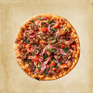 Pizza Kebab De Pollo