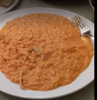 Risotto alla crema di scampi