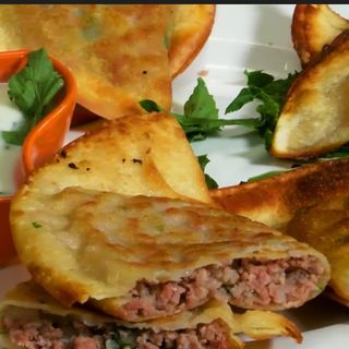 Bolani keema paratha