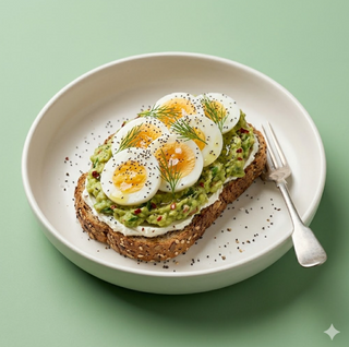 Avocado toast con uova sode