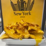 Patatas fritas con miel y mostaza 