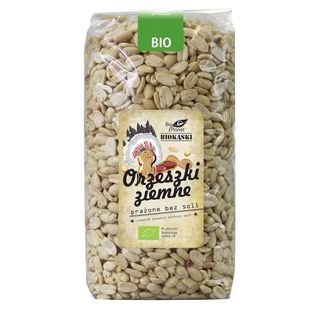 ORZESZKI ZIEMNE PRAŻONE BEZ SOLI BIO 1 kg - BIO PLANET