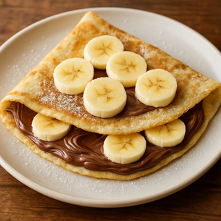 Crepe De Nutella Y Plátano