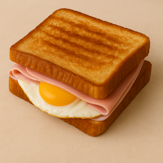 sándwich mixto con huevo