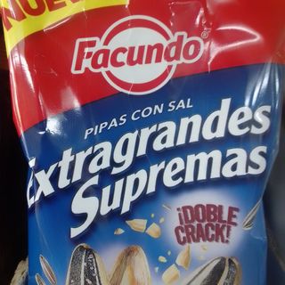 Pipa Facundo Extragrandes con Sal 80 gr