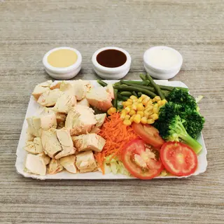 Pollo con verduras