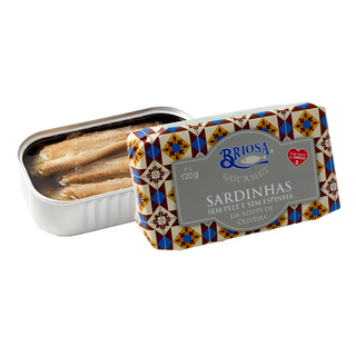 Sardynki Bez Skóry I Ości W Oliwie Z Oliwek - Briosa Gourmet - Portugalia