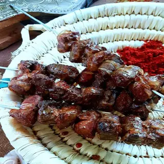 Brochettes de Foie   بلفاف