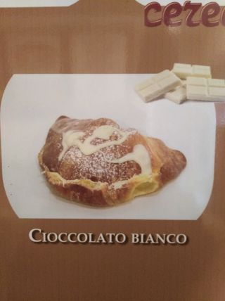 Cornetto cioccolato bianco