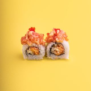 Uramaki spicy salmon - 8 pezzi
